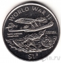 Либерия 1 доллар 1997 Западная Африка во Второй мировой войне
