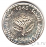 Южная Африка 2 1/2 цента 1963