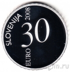 Словения 30 евро 2008 Валентин Водник