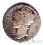 США 10 центов 1927