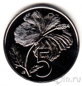 Острова Кука 5 центов 1975