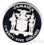 Ямайка 25 долларов 1990 Чемпионат мира по футболу