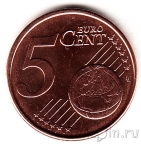 Греция 5 евроцентов 2014