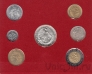 Ватикан набор 7 монет 1995