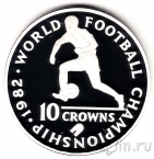 Тёркс и Кайкос 10 крон 1982 Чемпионат мира по футболу