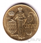 Монако 5 сантимов 1978