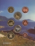 Фарерские о-ва набор 8 монет 2004 (Пробные евро)