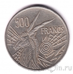 Центральноафриканские штаты (Камерун) 500 франков 1976