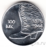 Финляндия 100 марок 2001 Айно Акте