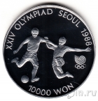 Республика Корея 10000 вон 1988 Олимпиада в Сеуле (Футбол)