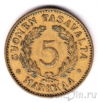 Финляндия 5 марок 1940