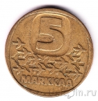Финляндия 5 марок 1984 Ледокол Урхо