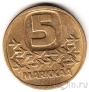 Финляндия 5 марок 1985 Ледокол Урхо