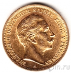 Пруссия 20 марок 1907