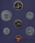 Бермуды набор 7 монет 1983 (Proof)
