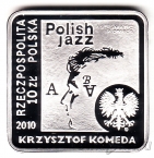 Польша 10 злотых 2010 Кшиштоф Комеда