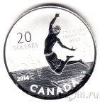 Канада 20 долларов 2014 Лето