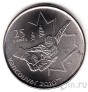 Канада 25 центов 2008 Олимпиада в Ванкувере (Сноуборд)