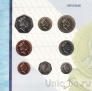 Великобритания набор 8 монет 1994 (В блистере)