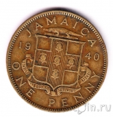 Ямайка 1 пенни 1940