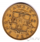 Ямайка 1 пенни 1938