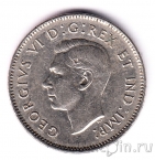 Канада 5 центов 1937