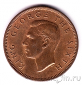 Новая Зеландия 1/2 пенни 1951