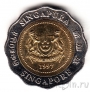 Сингапур 5 долларов 1997