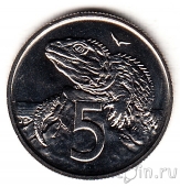 Новая Зеландия 5 центов 1981