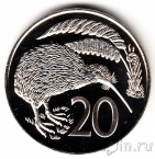 Новая Зеландия 20 центов 1984