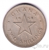 Гана 2 шиллинга 1958