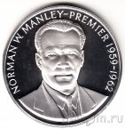 Ямайка 5 долларов 1971 Норман Мэнли