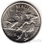 Остров Мауи 2 доллара 2008 Рассвет