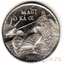 Остров Мауи 1 доллар 1999 Птицы