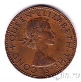 Новая Зеландия 1/2 пенни 1958