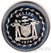 Белиз 5 долларов 1974