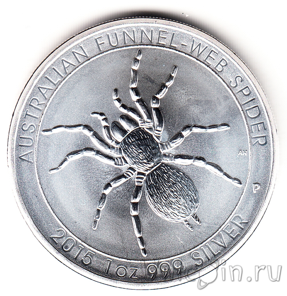 Австралия 1 доллар 2015 Паук. Интернет-магазин монет UniCoin