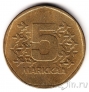 Финляндия 5 марок 1976 Ледокол Варма