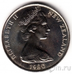 Новая Зеландия 20 центов 1980