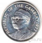 Гамбия 20 даласи 1977 Гусь