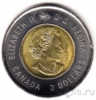Канада 2 доллара 2015 Сэр Макдональд