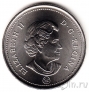 Канада 50 центов 2010