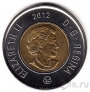 Канада 2 доллара 2012