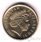 Гибралтар 1 фунт 2003 1700 лет со дня смерти Святого Георгия