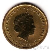 Австралия 1 доллар 2008 Вомбат