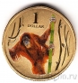 Австралия 1 доллар 2012 Орангутан