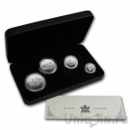 Канада набор 4 монеты 2004 Песец