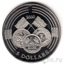 Либерия 5 долларов 2000 Немецкая марка