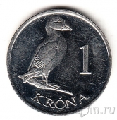 Фарерские острова 1 крона 2011