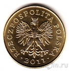 Польша 2 гроша 2011
